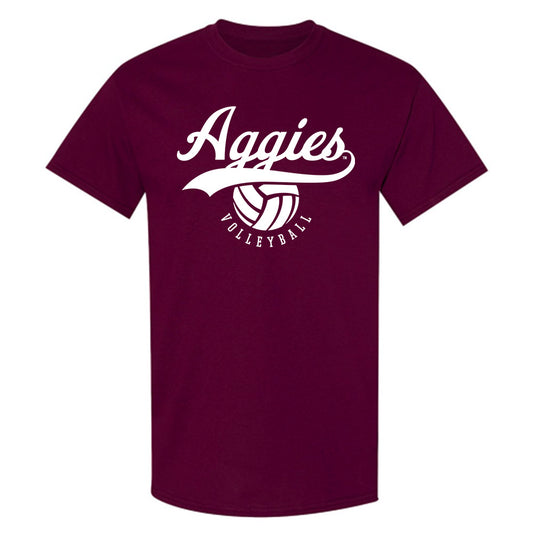 Texas A&M - NCAA Women's Volleyball : Taylor Humphrey - Sports Shersey T-Shirt-0