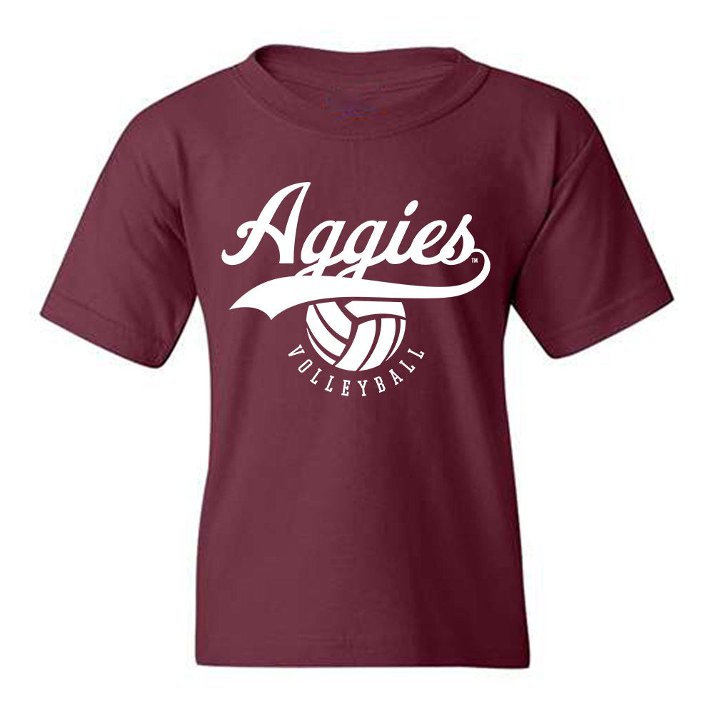 Texas A&M - NCAA Women's Volleyball : Tatum Thomas - Sports Shersey Youth T-Shirt-0