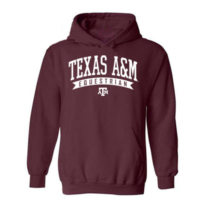 Texas A&M - NCAA Equestrian : Aubree Leyva - Sports Shersey Hooded Sweatshirt-0