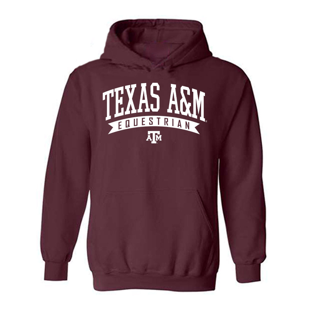 Texas A&M - NCAA Equestrian : Kendall Dirksen - Sports Shersey Hooded Sweatshirt-0