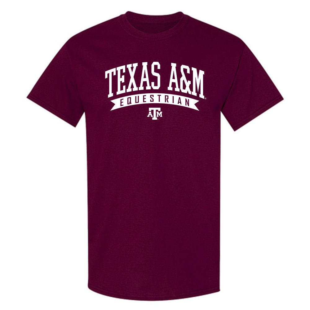 Texas A&M - NCAA Equestrian : McKinney Atkinson - Sports Shersey T-Shirt-0