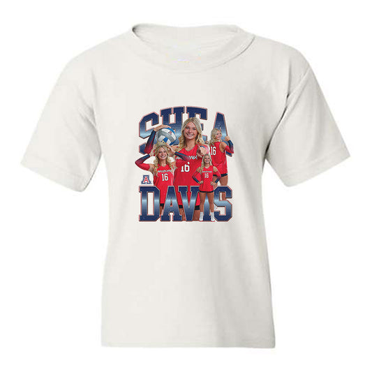 Arizona - NCAA Women's Volleyball : Shea Davis - Collage Youth T-Shirt-0