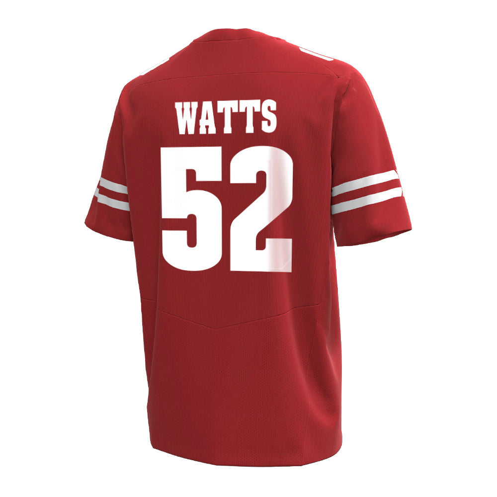 Wisconsin - NCAA Football : Hardy Watts - Under Armour® Football Jersey-0