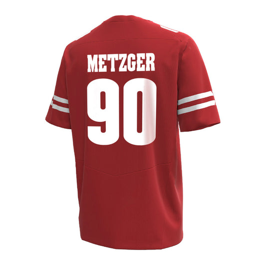 Wisconsin - NCAA Football : Hayden Metzger - Under Armour® Football Jersey-0