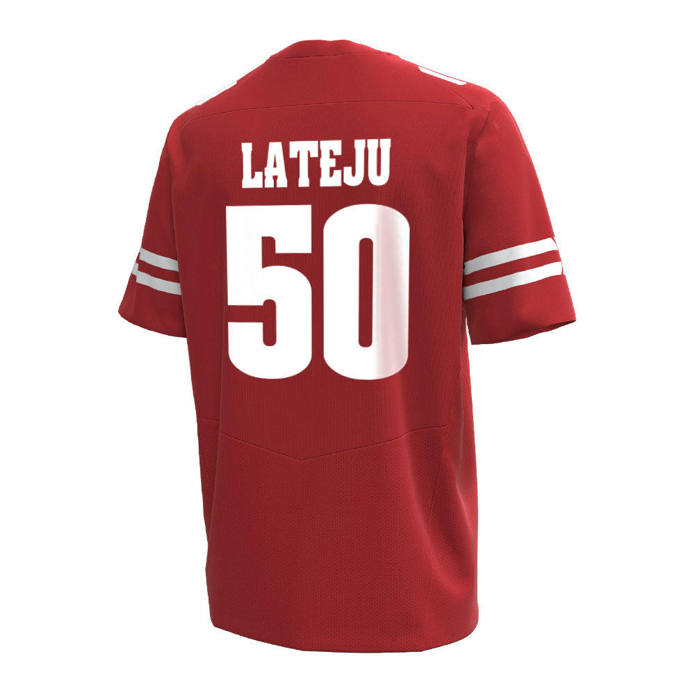 Wisconsin - NCAA Football : Samuel Lateju - Under Armour® Football Jersey-1