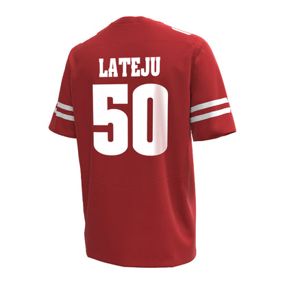 Wisconsin - NCAA Football : Samuel Lateju - Under Armour® Football Jersey-1