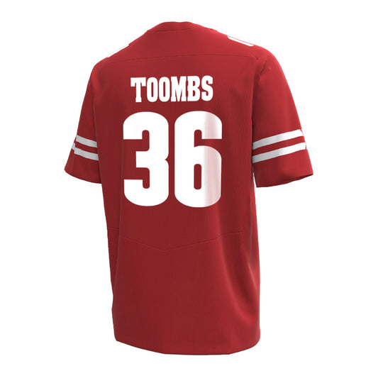 Wisconsin - NCAA Football : Angel Toombs - Under Armour® Football Jersey-0
