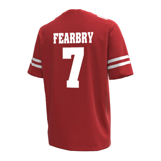 Wisconsin - NCAA Football : Tyreese Fearbry - Under Armour® Football Jersey-0