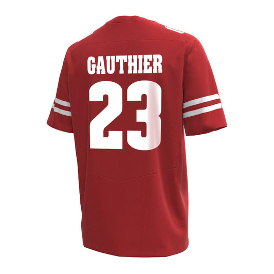 Wisconsin - NCAA Football : Landon Gauthier - Under Armour® Football Jersey-0