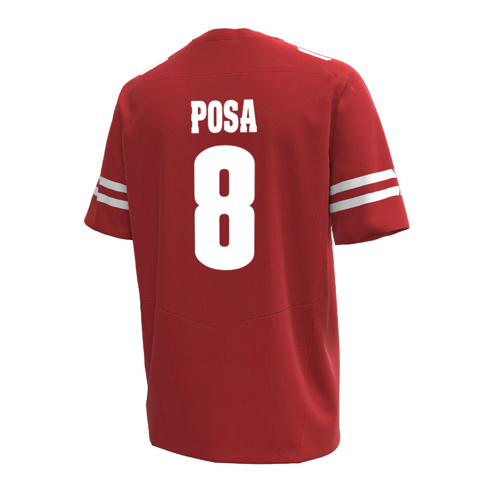 Wisconsin - NCAA Football : Mason Posa - Under Armour® Football Jersey-1