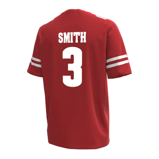 Wisconsin - NCAA Football : Carter Smith - Under Armour® Football Jersey-0
