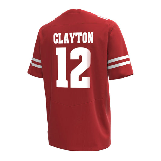 Wisconsin - NCAA Football : Nick Clayton - Under Armour® Football Jersey-0