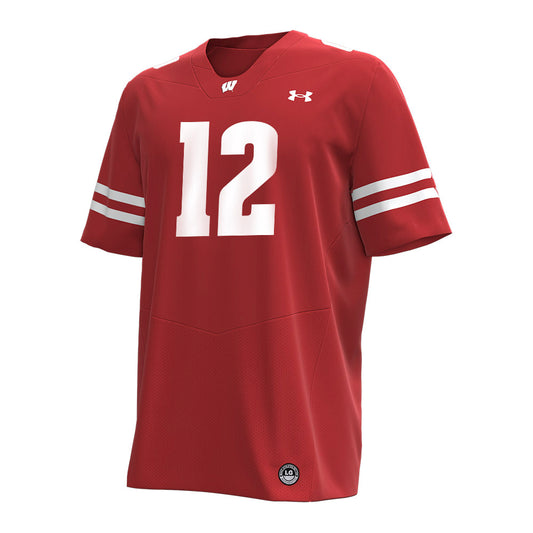 Wisconsin - NCAA Football : Nick Clayton - Under Armour® Football Jersey-0