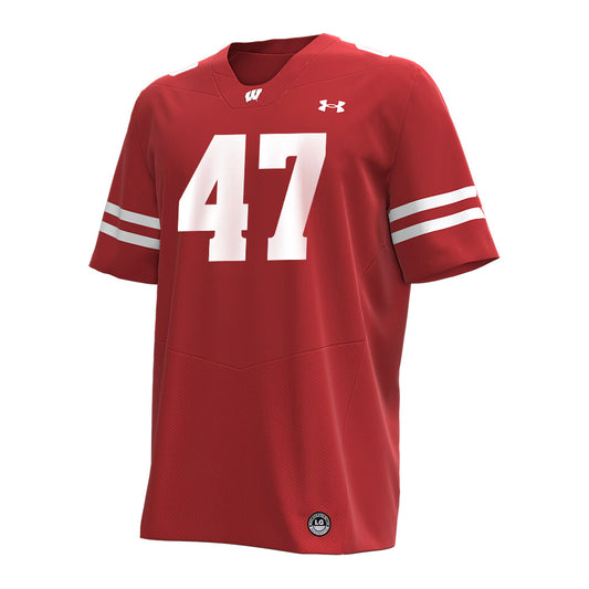 Wisconsin - NCAA Football : Evan Van Dyn Hoven - Under Armour® Football Jersey-0