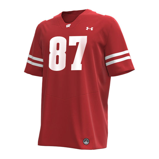 Wisconsin - NCAA Football : Jackson McGohan - Under Armour® Football Jersey-0