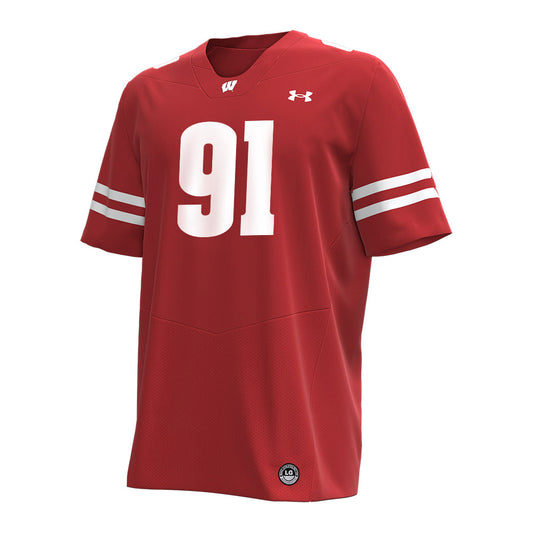 Wisconsin - NCAA Football : Jamel Howard Jr. - Under Armour® Football Jersey-0