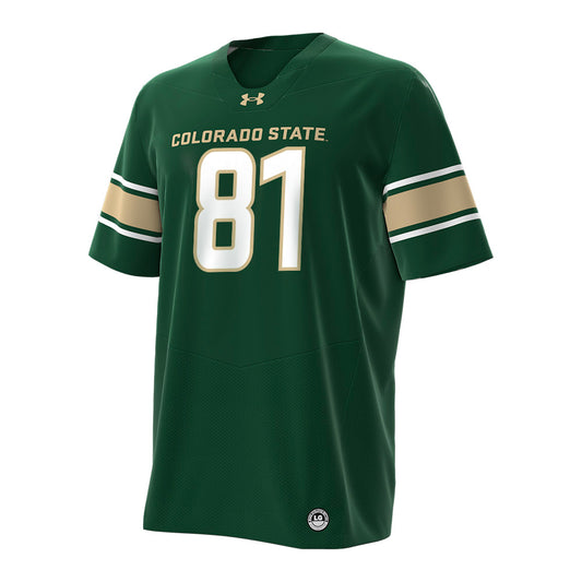 Colorado State - NCAA Football : Rocky Beers - Under Armour® Football Jersey-0