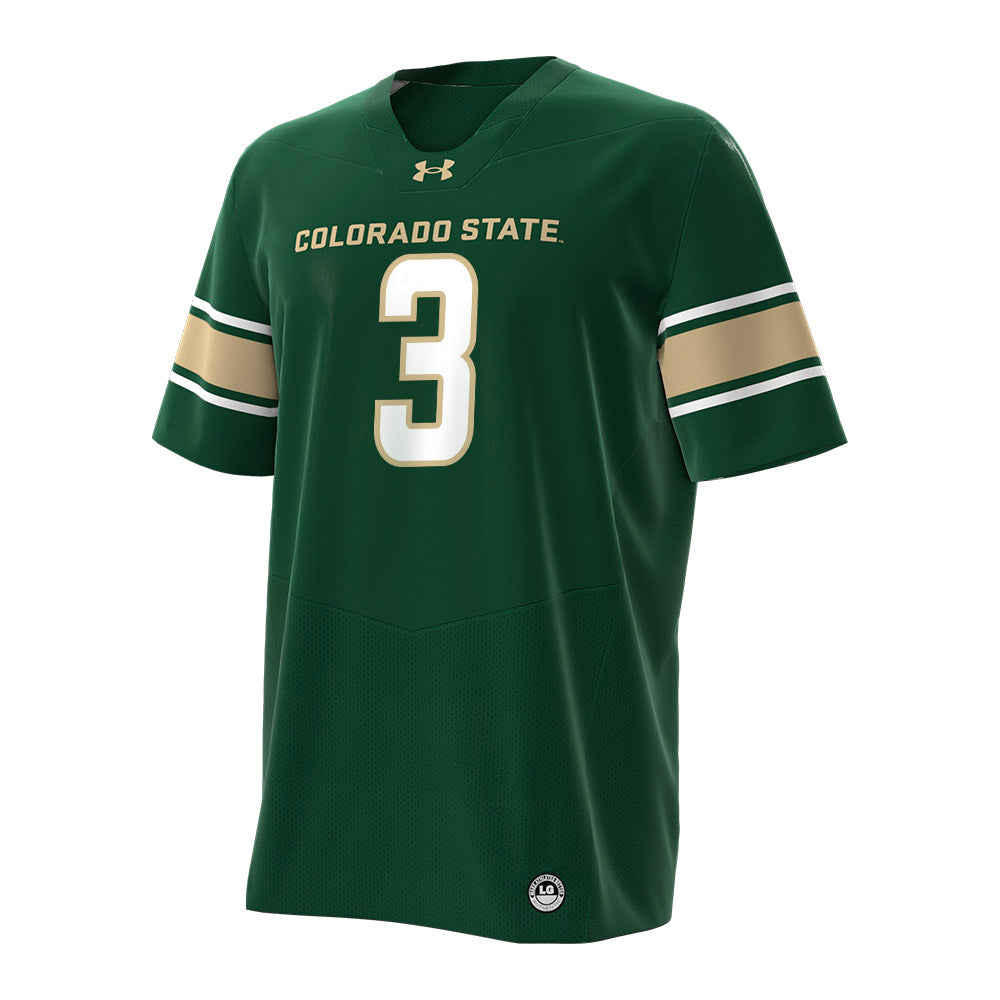 Colorado State - NCAA Football : Darius Curry - Under Armour® Football Jersey-0