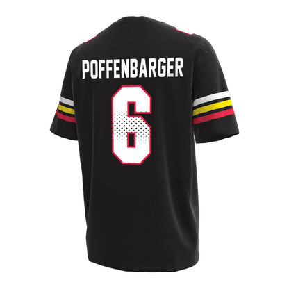 Maryland - NCAA Women's Basketball : Saylor Poffenbarger - Under Armour® Football Jersey-1