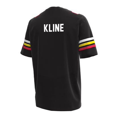 Maryland - NCAA Men's Track & Field : Jeff Kline - Under Armour® Football Jersey-1