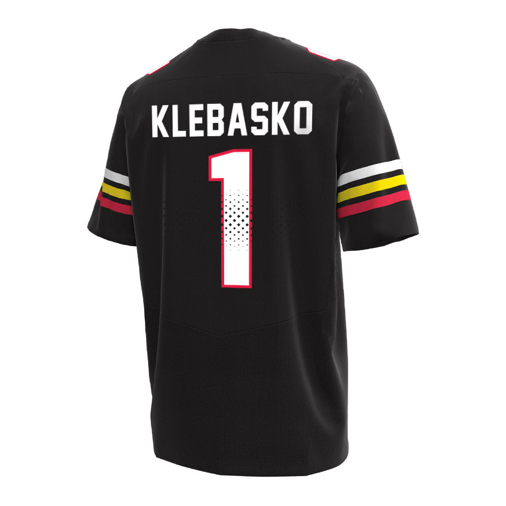 Maryland - NCAA Women's Field Hockey : Alyssa Klebasko - Under Armour® Football Jersey-1