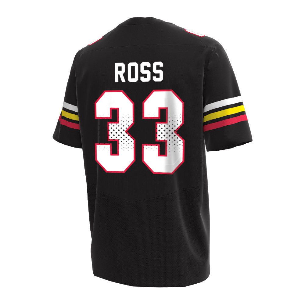 Maryland - NCAA Women's Lacrosse : Caroline Ross - Under Armour® Football Jersey-1