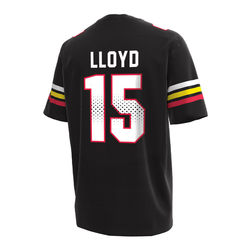 Maryland - NCAA Men's Lacrosse : Mitchell Lloyd - Under Armour® Football Jersey-1