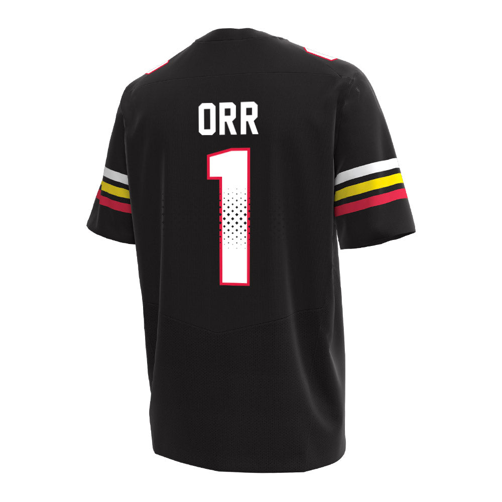 Maryland - NCAA Baseball : Jacob Orr - Under Armour® Football Jersey-1