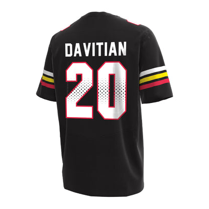 Maryland - NCAA Women's Soccer : Gemma Davitian - Under Armour® Football Jersey-1