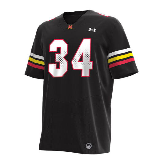 Maryland - NCAA Women's Lacrosse : Kate Sites - Under Armour® Football Jersey-0