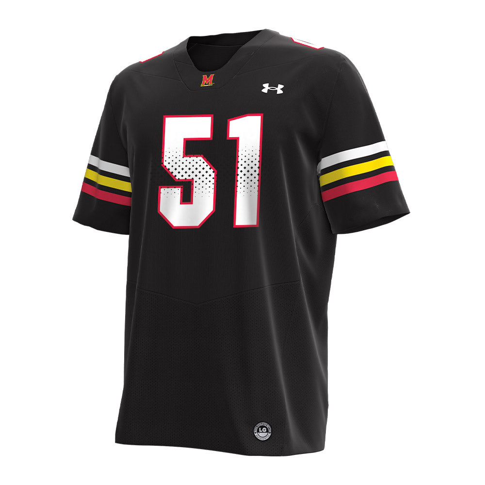 Maryland - NCAA Football : Michael McMonigle - Under Armour® Football Jersey-0