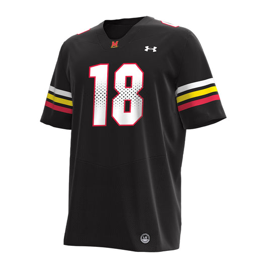 Maryland - NCAA Men's Lacrosse : Spencer Ford II - Under Armour® Football Jersey-0