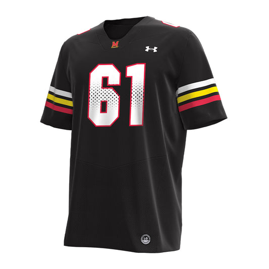 Maryland - NCAA Football : Michael Hershey - Under Armour® Football Jersey-0