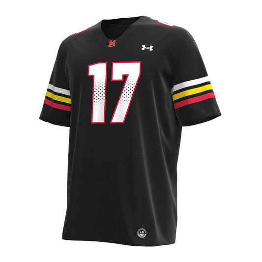Maryland - NCAA Men's Lacrosse : Riley Reese - Under Armour® Football Jersey-0