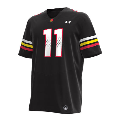 Maryland - NCAA Baseball : Elijah Lambros - Under Armour® Football Jersey-0