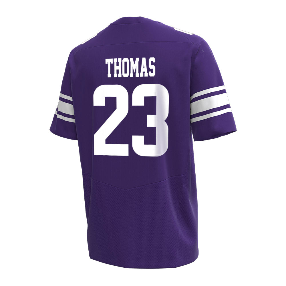 Northwestern - NCAA Women's Basketball : Tayla Thomas - Under Armour® Football Jersey-1