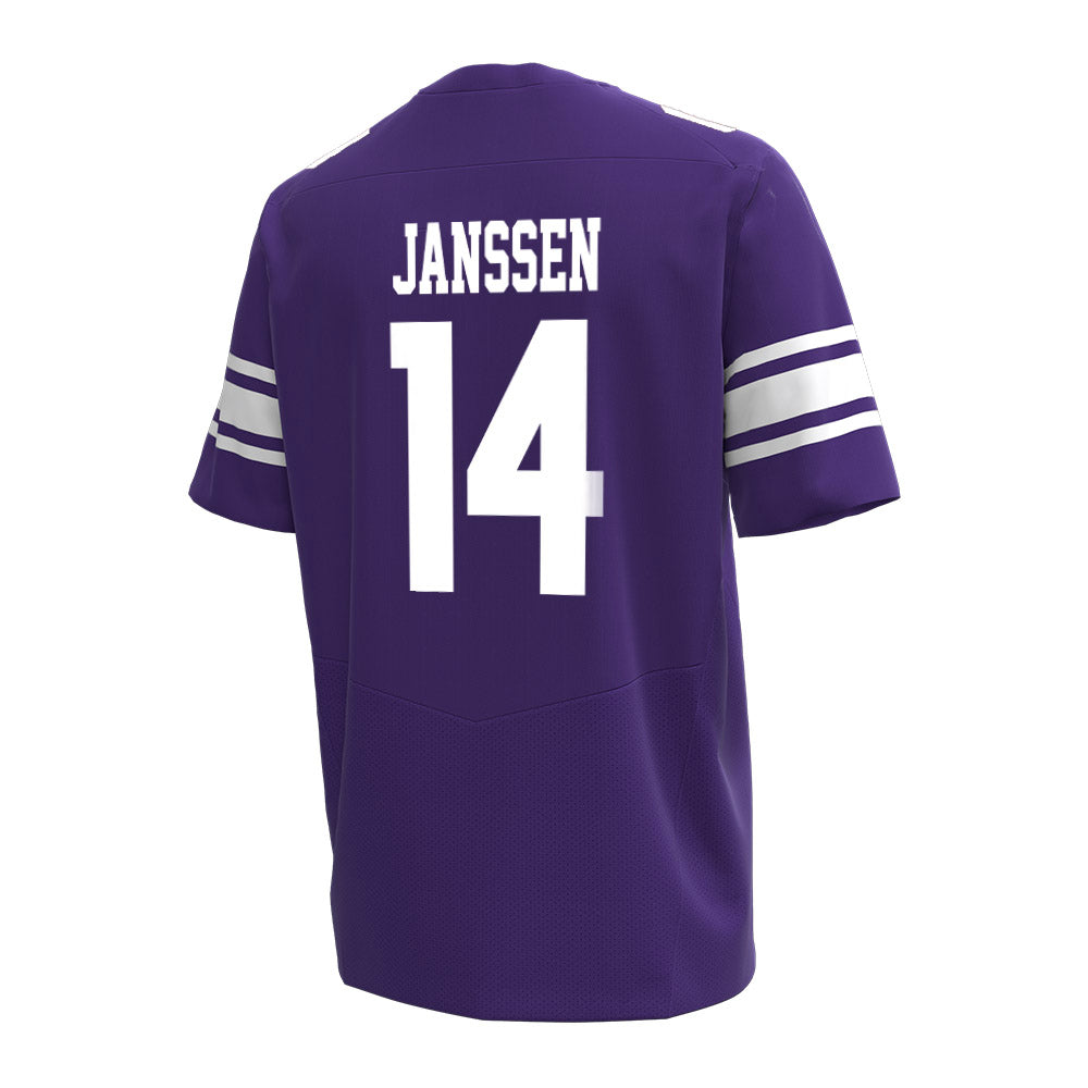 Northwestern - NCAA Women's Field Hockey : Kate Janssen - Under Armour® Football Jersey-1