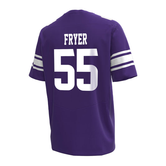 Northwestern - NCAA Baseball : Justin Fryer - Under Armour® Football Jersey-0