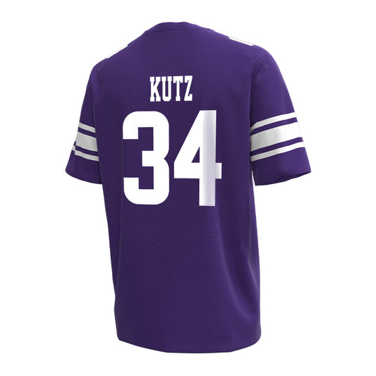 Northwestern - NCAA Baseball : Charlie Kutz - Under Armour® Football Jersey-0