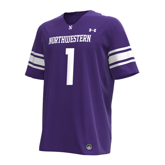 Northwestern - NCAA Baseball : Noah Ruiz - Under Armour® Football Jersey-0