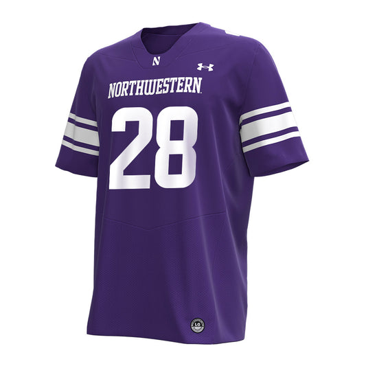 Northwestern - NCAA Baseball : Jay Slater - Under Armour® Football Jersey-0