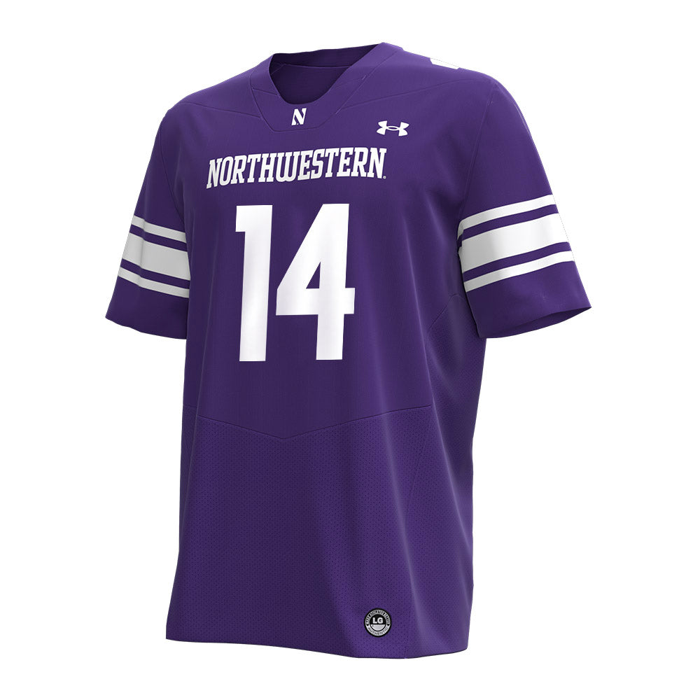 Northwestern - NCAA Women's Field Hockey : Kate Janssen - Under Armour® Football Jersey-0