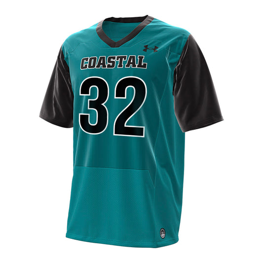 Coastal Carolina - NCAA Football : Nate Gregory - Under Armour® Football Jersey-0