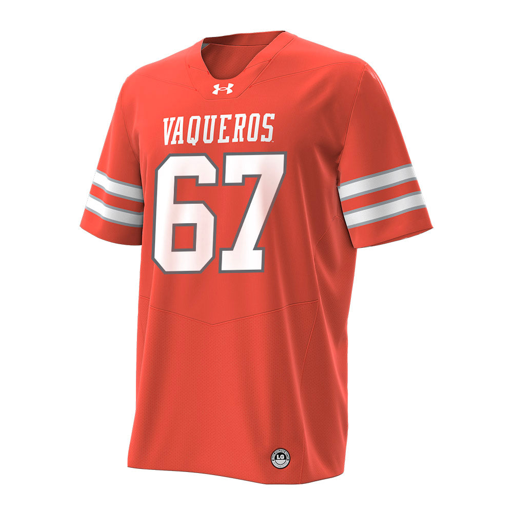 UTRGV - NCAA Football : Thomas Domian - Under Armour® Football Jersey-0