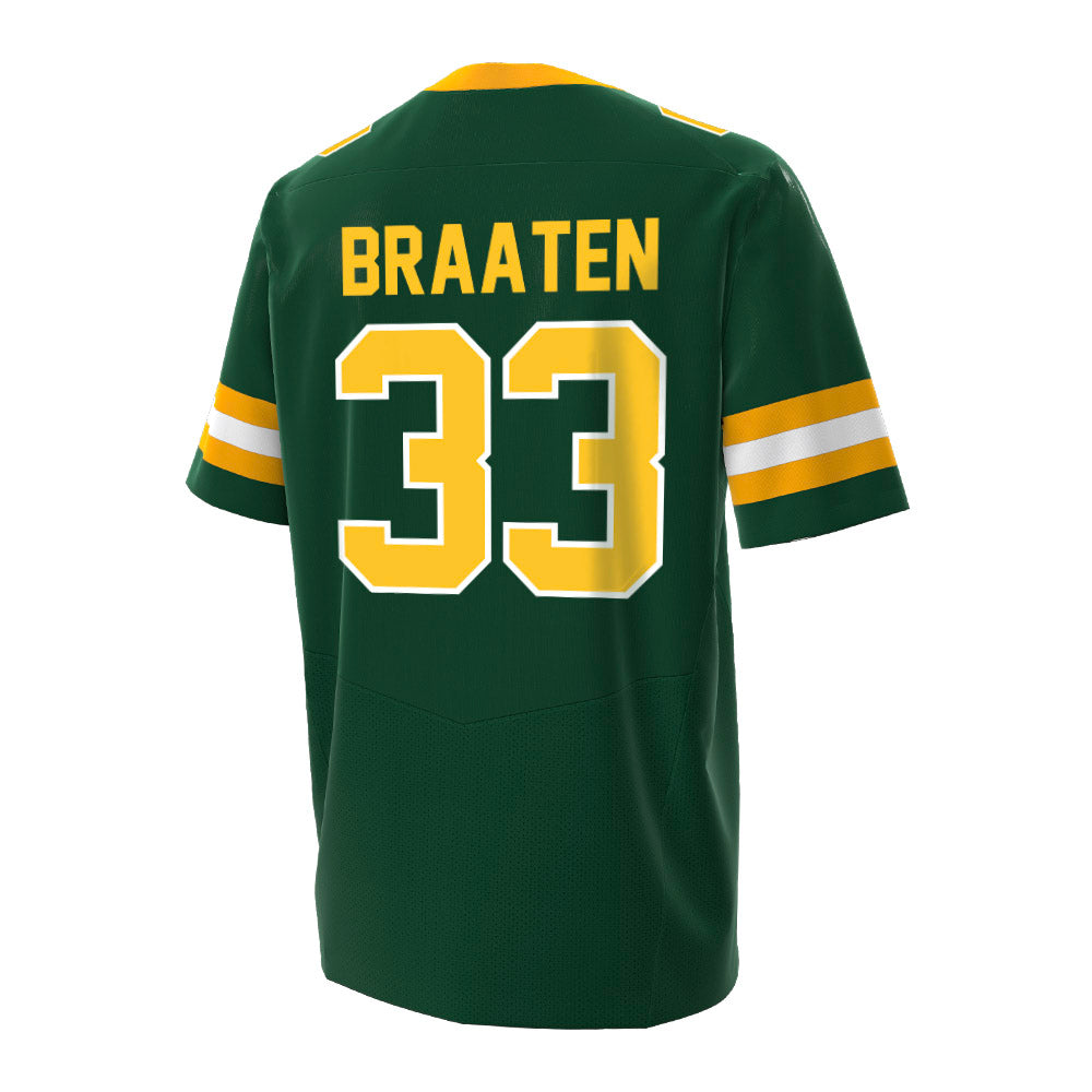 NDSU - NCAA Football : Walker Braaten - North Dakota State University Football Jersey-UnderArmour-1