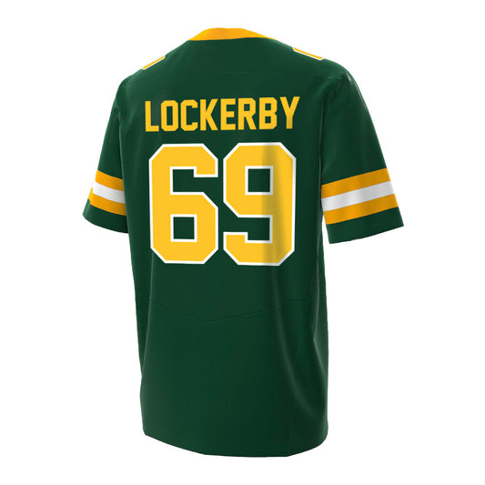 NDSU - NCAA Football : Devin Lockerby - North Dakota State University Football Jersey-UnderArmour-0