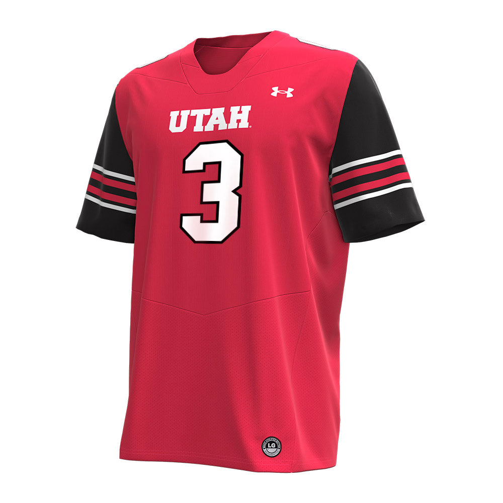 Utah - NCAA Football : Nate Johnson - Under Armour® Football Jersey-0