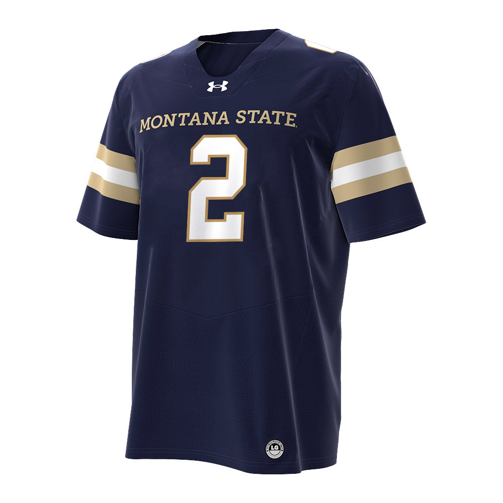 Montana State - NCAA Football : Taki Uluilakepa - Under Armour® Football Jersey-0