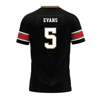 Miami of Ohio - NCAA Football : Luke Evans - Black Premium Football Jersey-1