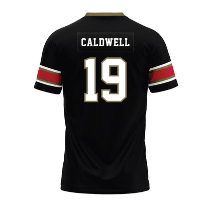 Miami of Ohio - NCAA Football : Ambe' Caldwell - Black Premium Football Jersey-1